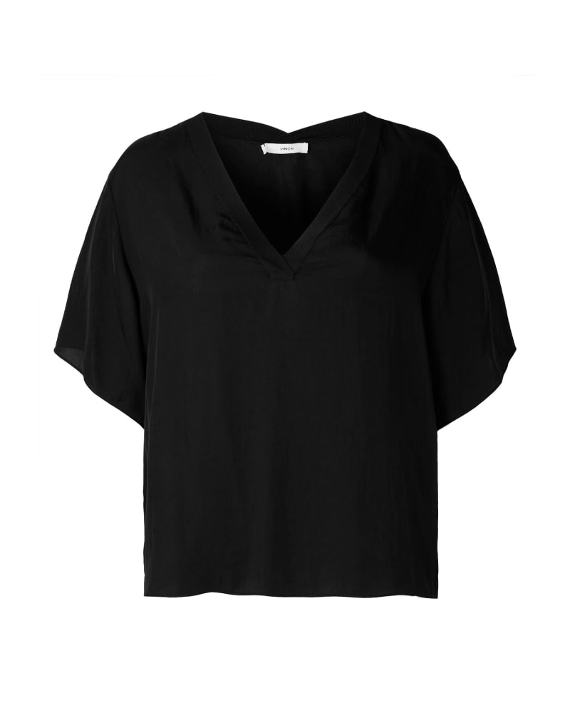 Vince rib trim dress new arrivals